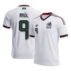 RAÚL #9 Mexico Fora Copa do Mundo Camisa 2026 Branco
