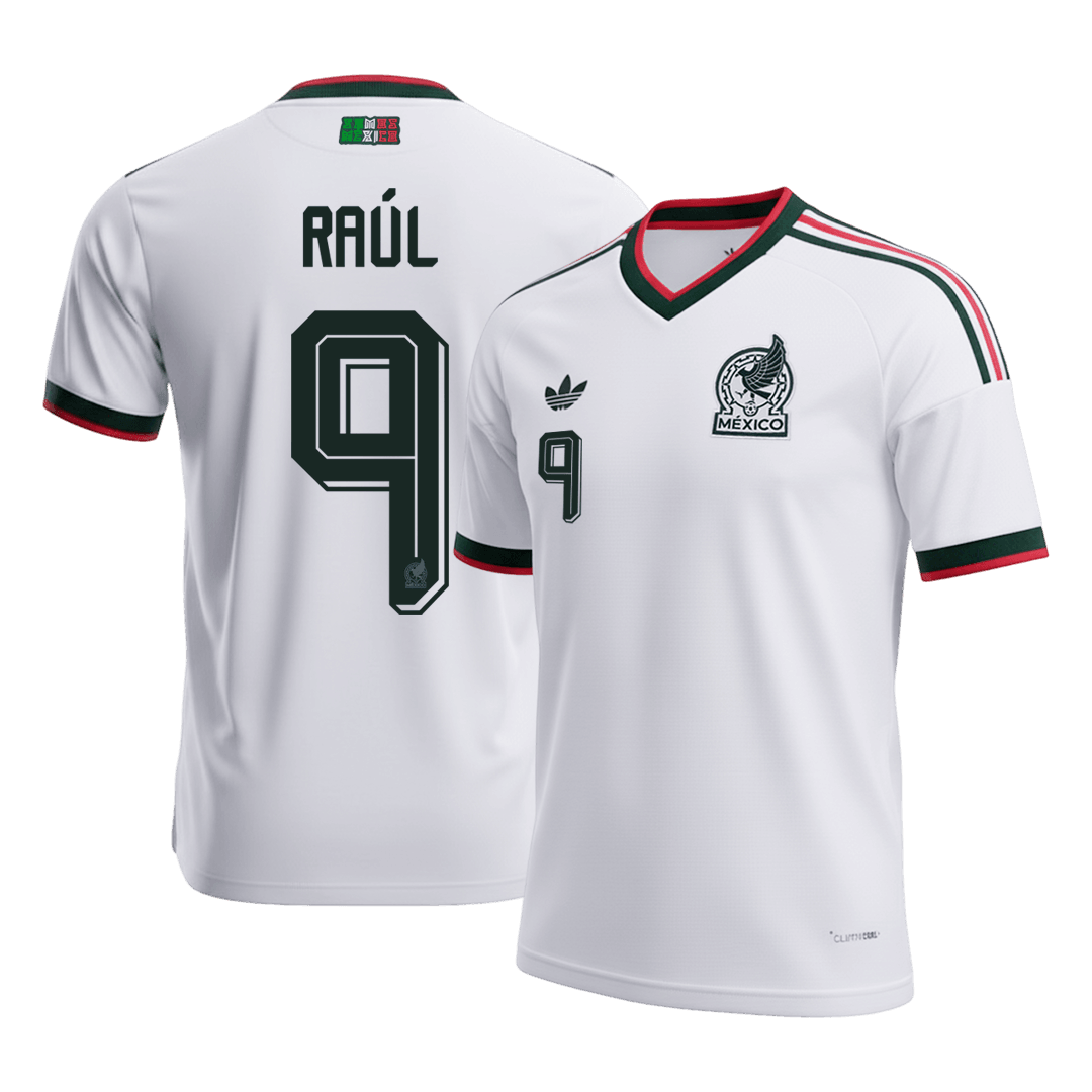 RAÚL #9 Mexico Fora Copa do Mundo Camisa 2026 Branco