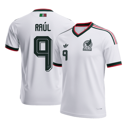 RAÚL #9 Mexico Fora Copa do Mundo Camisa 2026 Branco