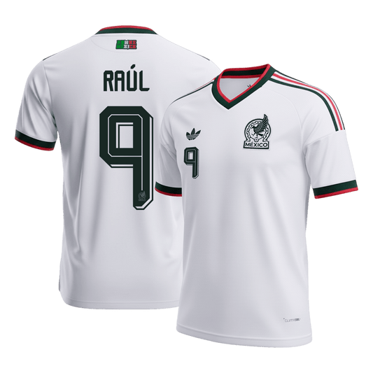 RAÚL #9 Mexico Fora Copa do Mundo Camisa 2026 Branco