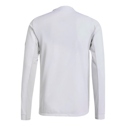 Real Madrid Casa Manga Longa Futebol Camisas 2025/26 Branco