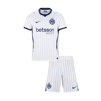 Inter Milan Infantil 
 Fora Futebol Camisa 2026/27 Branco