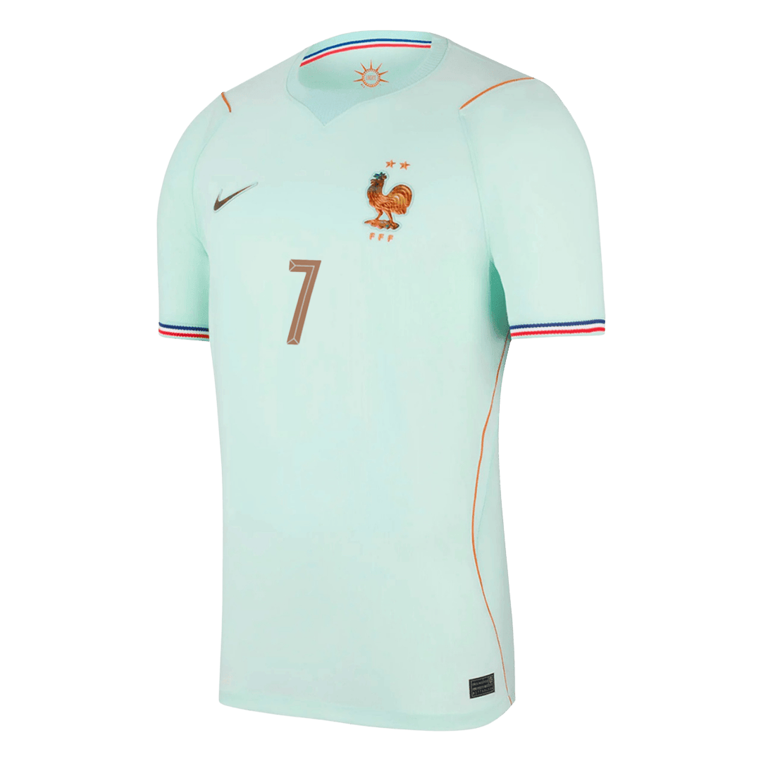 DEMBELE #7 France Fora Copa do Mundo Camisa 2026 Azul - camisola de futebol para adeptos em - imagem 7