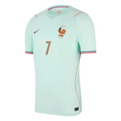 DEMBELE #7 France Fora Copa do Mundo Camisa 2026 Azul - camisola de futebol para adeptos em - imagem 7