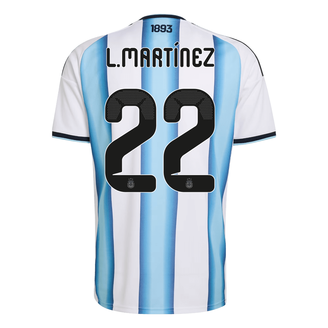 L.MARTÍNEZ #22 Argentina Casa Camisa 2026
