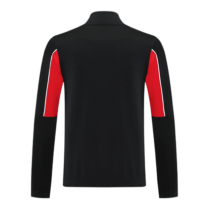 AC Milan Treino Jaqueta Conjunto (Jaqueta + Calças) 2025/26 Preto