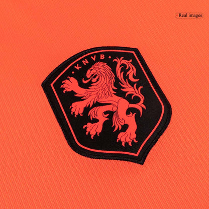 VIRGIL #4 Netherlands Casa Copa do Mundo Camisa 2026 Laranja
