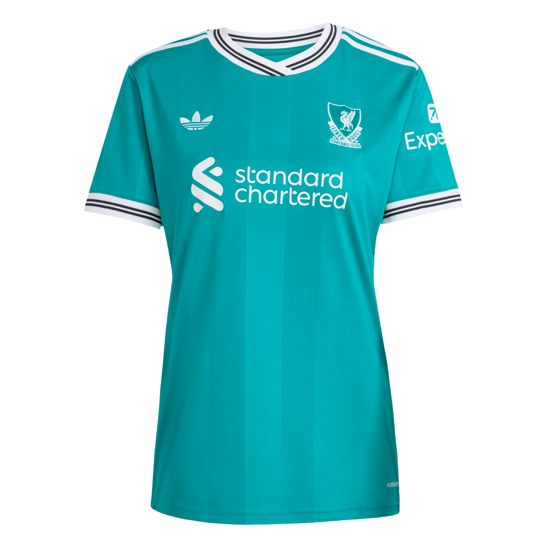 Mulheres Liverpool Camisa 2025/26- Verde