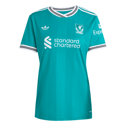 Mulheres Liverpool Camisa 2025/26- Verde