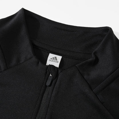 Real Madrid Zíper Moletom Conjunto (Top+Calças) 2025/26 Preto