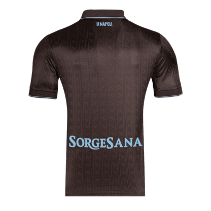 Napoli Fora Terceira Camisa 2025/26 Preto