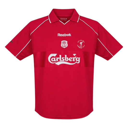 Retrô Liverpool Casa Camisa 2000/01 Vermelho