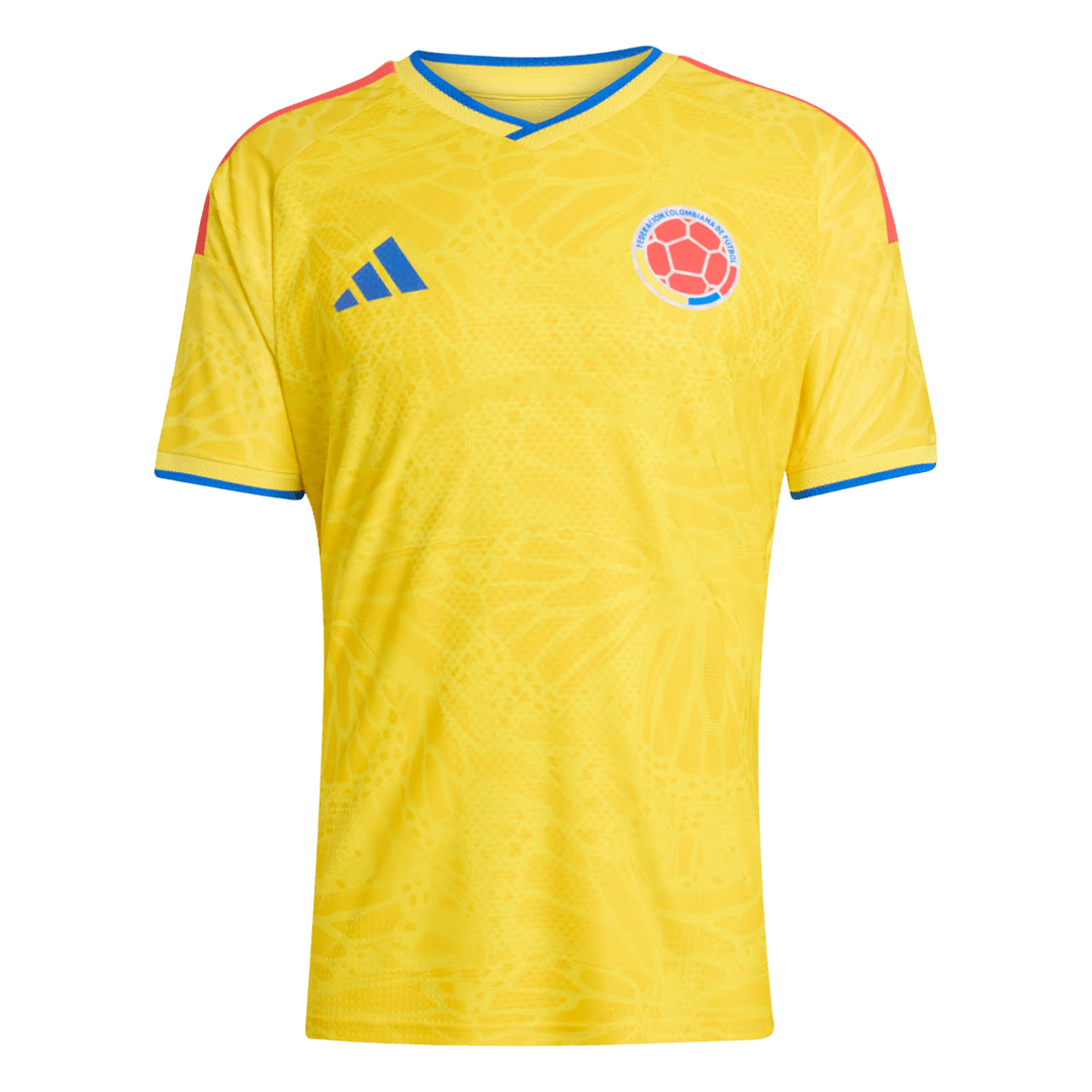 Colombia Casa World Cup Futebol Camisas 2026 Amarelo