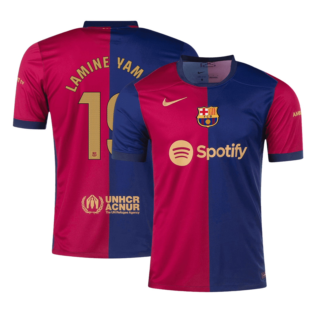 LAMINE YAMAL #19 Barcelona Home football shirt 2024/25