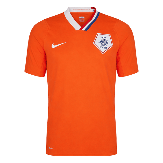 Retrô Netherlands Casa Camisa 2008 Laranja