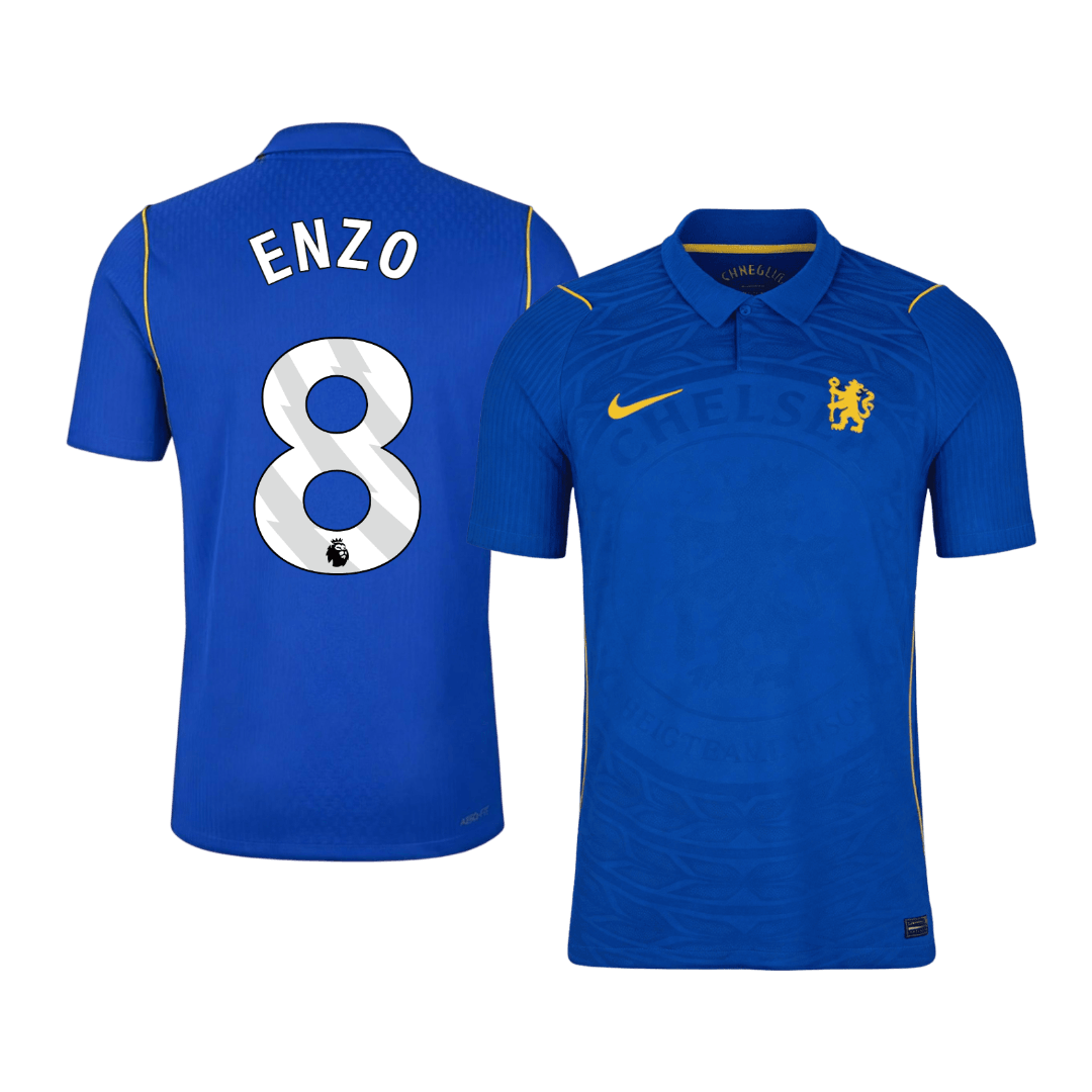Versão do Jogador ENZO #8 Chelsea Casa Futebol Camisas 2026/27 Azul