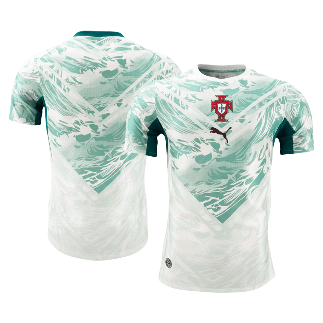 Versão do Jogador Portugal Fora World Cup Futebol Camisas 2026