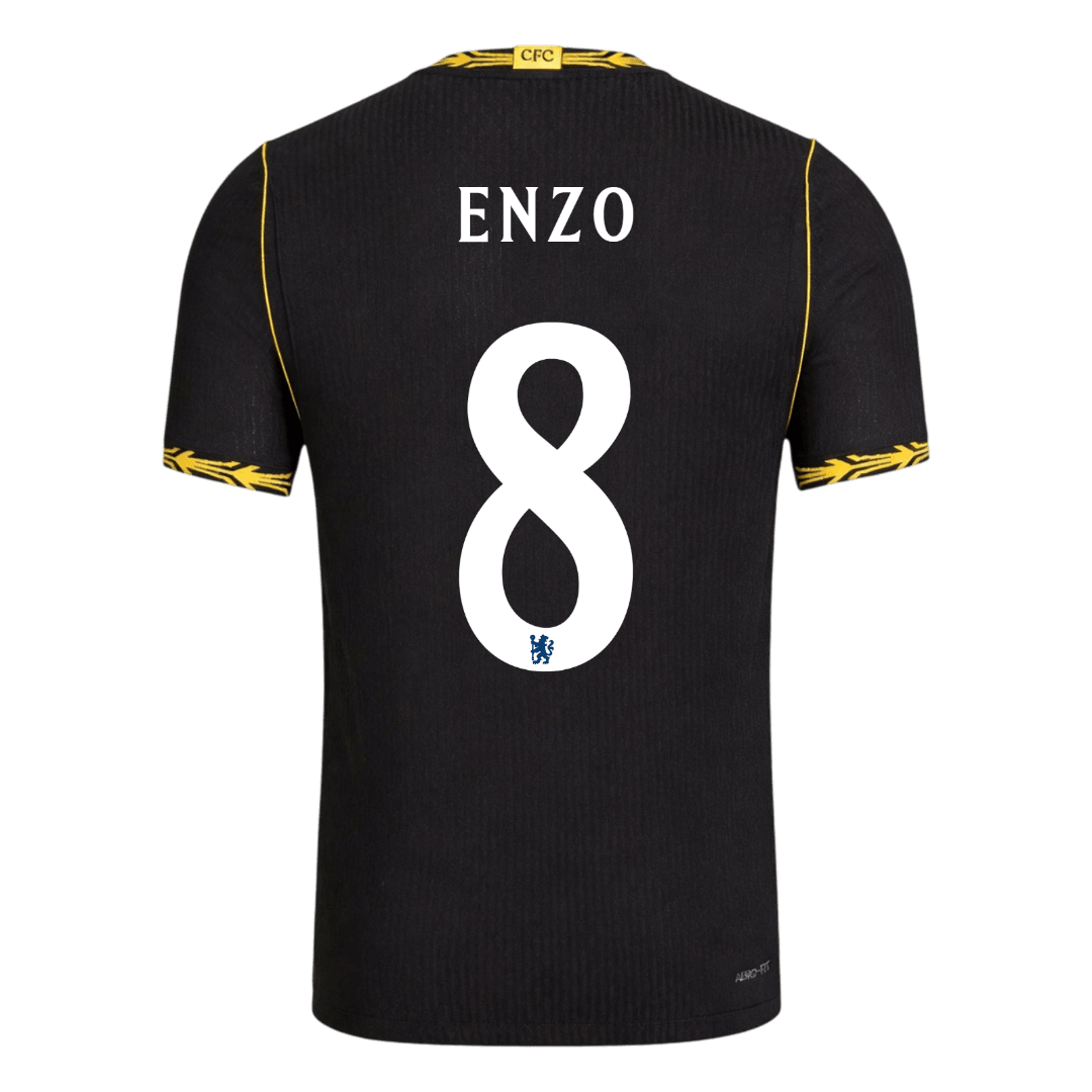 Versão do Jogador ENZO #8 Chelsea Fora Futebol Camisas 2026/27 - UCL