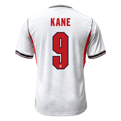 Versão do Jogador KANE #9 England Casa Copa do Mundo Futebol Camisas 2026 Branco