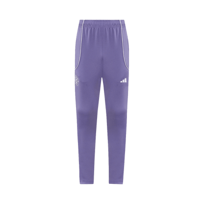 Manchester United Conjunto Casaco(Blusão+Calça) Formação Blusão 2025/26 Roxo