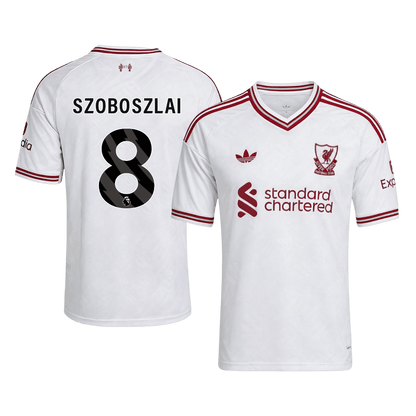 SZOBOSZLAI #8 Liverpool Fora Camisa 2026/27 Branco