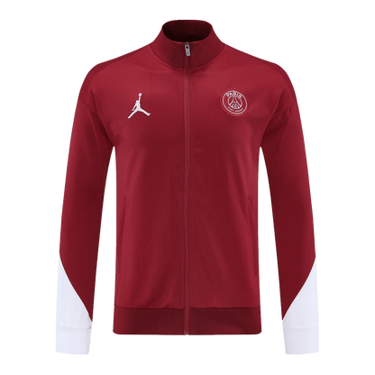 PSG Treino Jaqueta Conjunto (Jaqueta + Calças) 2025/26 Vermelho