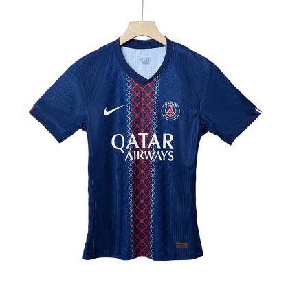 Autêntico PSG Casa Futebol Camisas 2025/26 Marinha