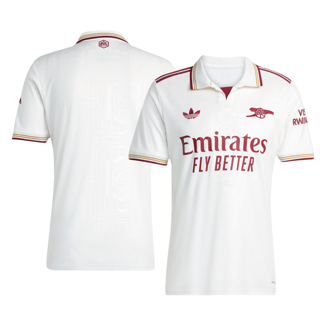 Arsenal Terceira Camisa Conjunto(Camisa+Calções) 2025/26 Branco