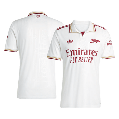 Arsenal Terceira Camisa Conjunto(Camisa+Calções) 2025/26 Branco
