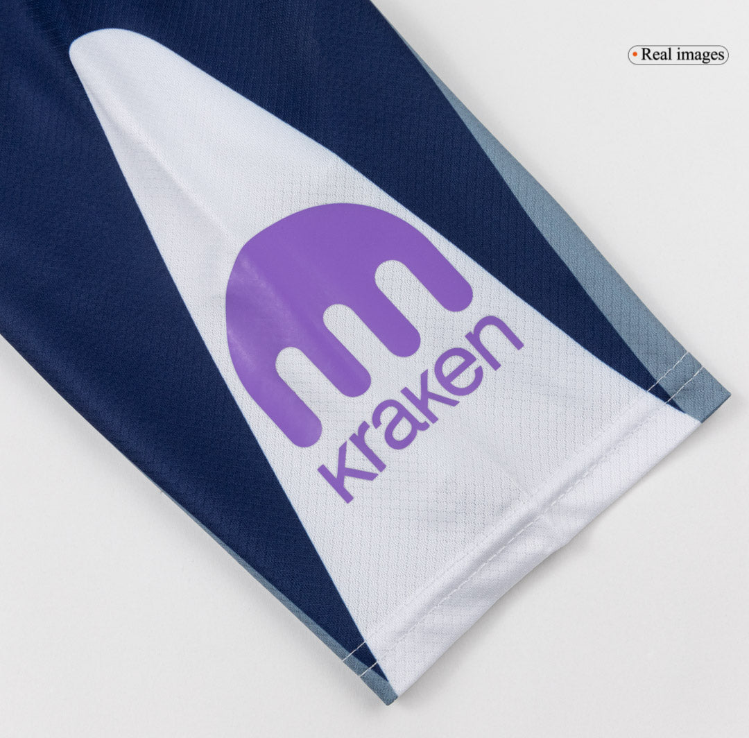 Tottenham Hotspur Infantil 
 Casa Futebol Camisa Conjunto (Camisa+Shorts+Meias) 2025/26 Branco