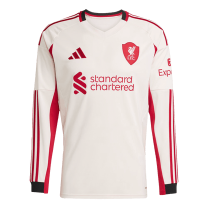 Liverpool Fora Manga comprida 2025/26 Branco