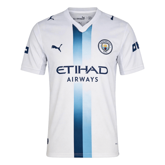 Manchester City Terceira Camisa 2026/27 Branco - camisola de futebol para adeptos em Portugal