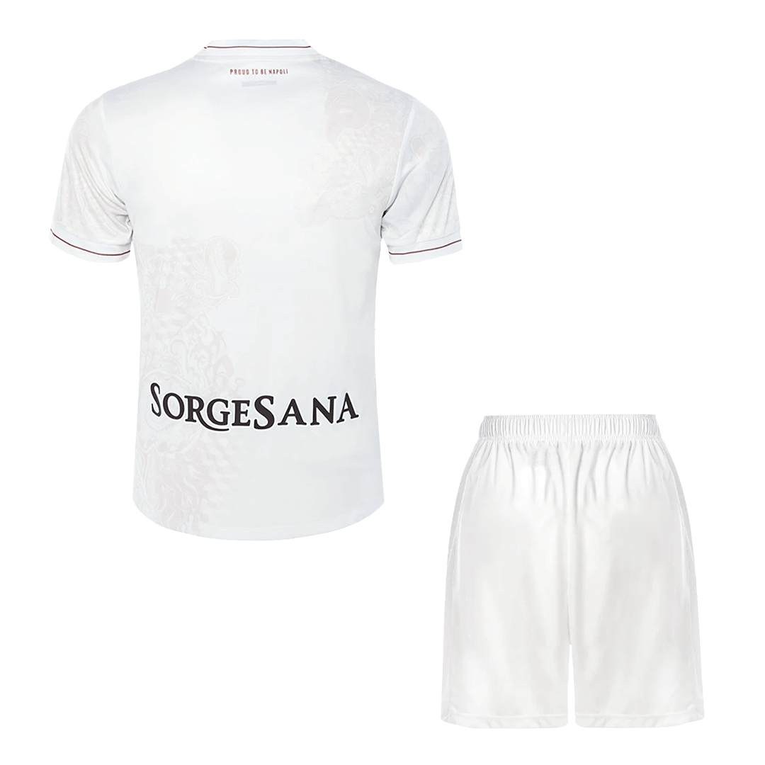 Napoli Fora Camisa Conjunto (Camisa + Calções) 2025/26  Areia