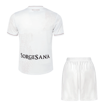 Napoli Fora Camisa Conjunto (Camisa + Calções) 2025/26  Areia