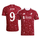 【Super Qualidade】ISAK #9 Liverpool
 Casa UCL Futebol Camisa 2026/27 Vermelho