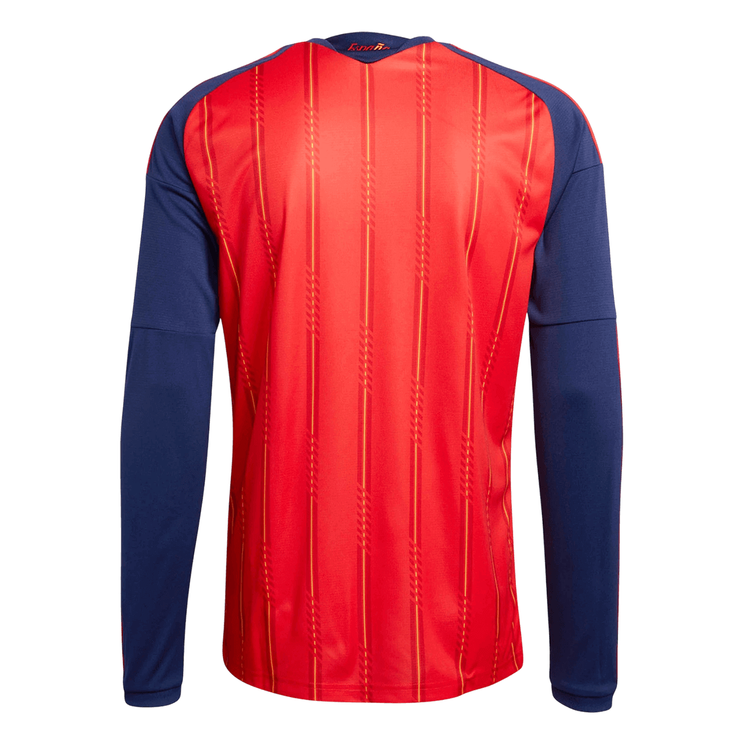 Spain Casa Manga comprida Camisa 2026 Vermelho