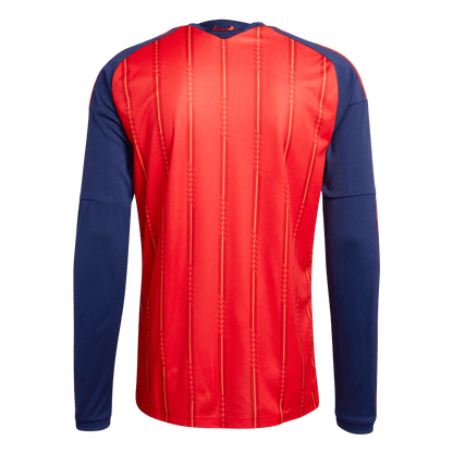 Spain Casa Manga comprida Camisa 2026 Vermelho