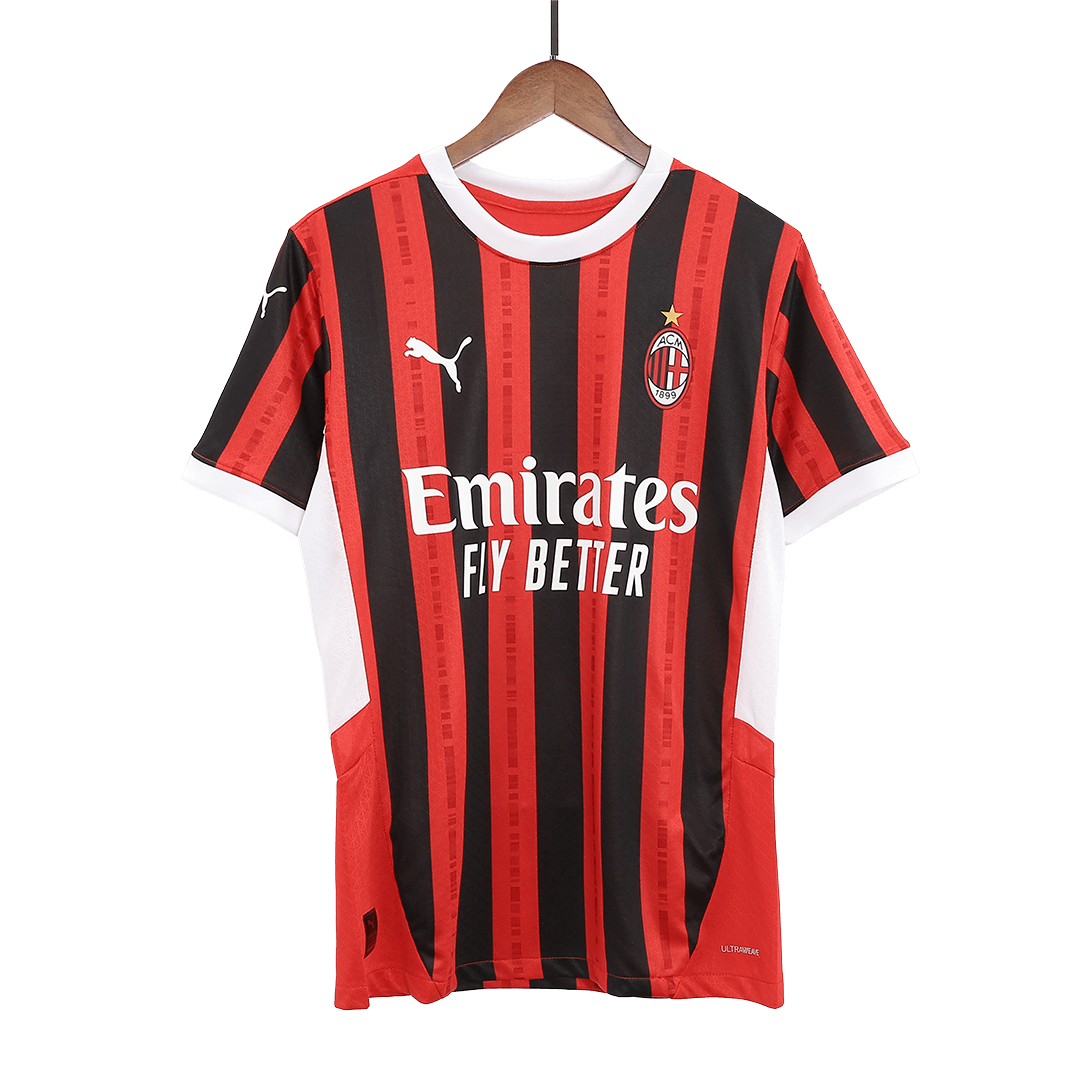 Camisola de futebol aut¨ºntica RAFA LEAO #10 AC Milan Home 2024/25