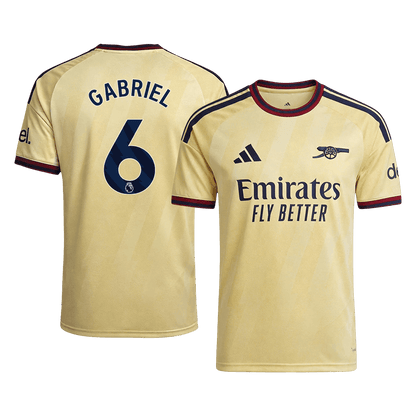 GABRIEL #6 Arsenal Terceira Camisa 2026/27 Amarelo