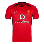 Retrô Manchester United Casa Camisa 2002/04 Vermelho