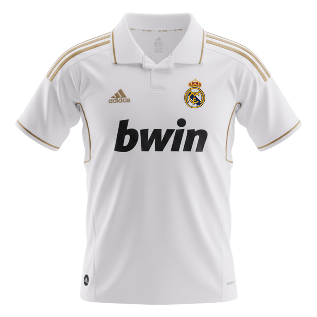 Retrô Real Madrid Casa Camisa 2011/12 Branco