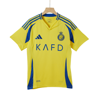 Camisola Al Nassr personalizada RONALDO #7 Camisola de futebol Home 2024/25