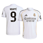 Jogador MBAPPÉ #9 Real Madrid Casa Futebol Camisas 2025/26 Branco