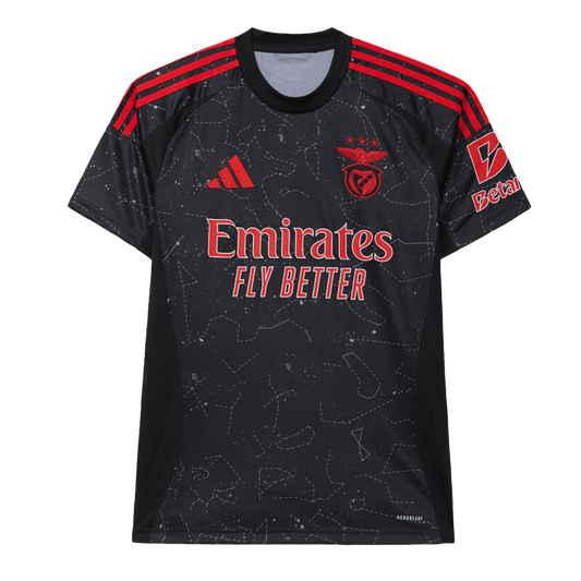 Camisola de Futebol Benfica Camisola Alternativa Personalizada 2024/25