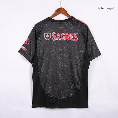 Camisola de Futebol Benfica Camisola Alternativa - Veste-te de Glória Personalizada 2024/25