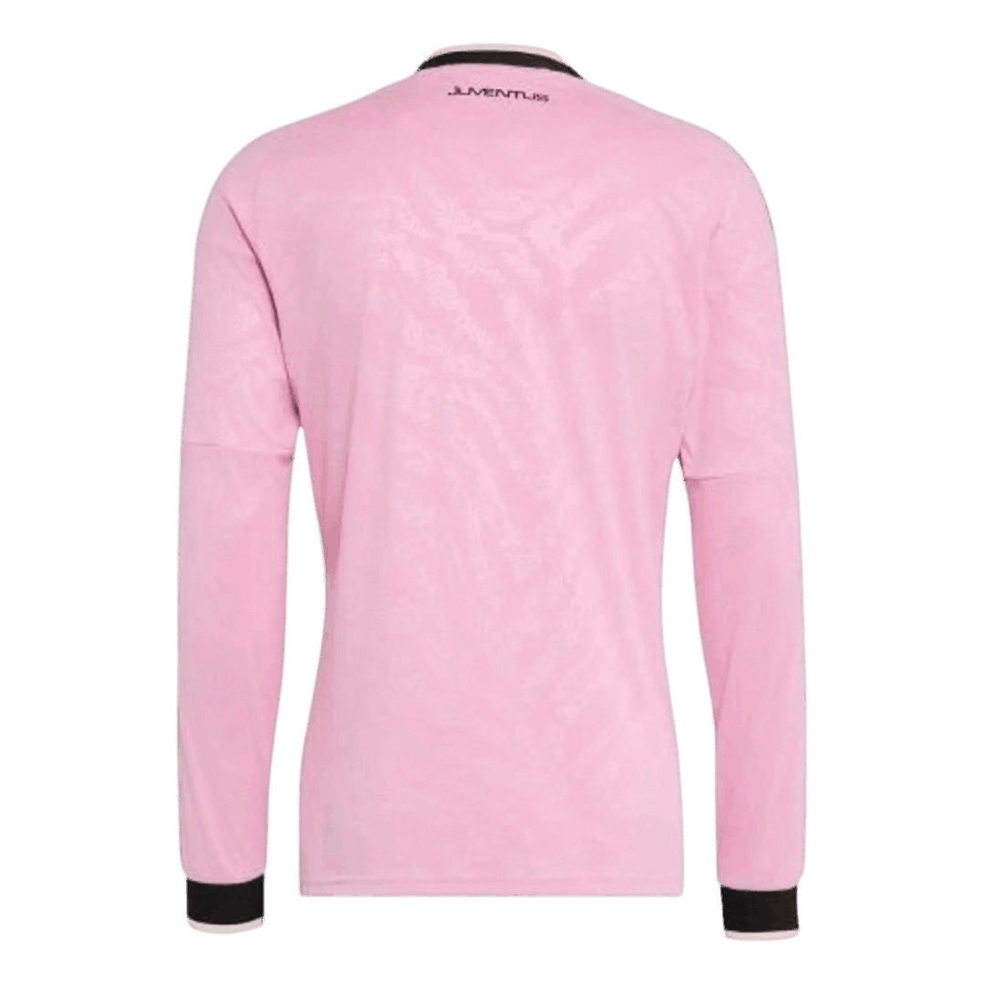 Juventus Fora Manga comprida Camisa 2026/27 Rosa