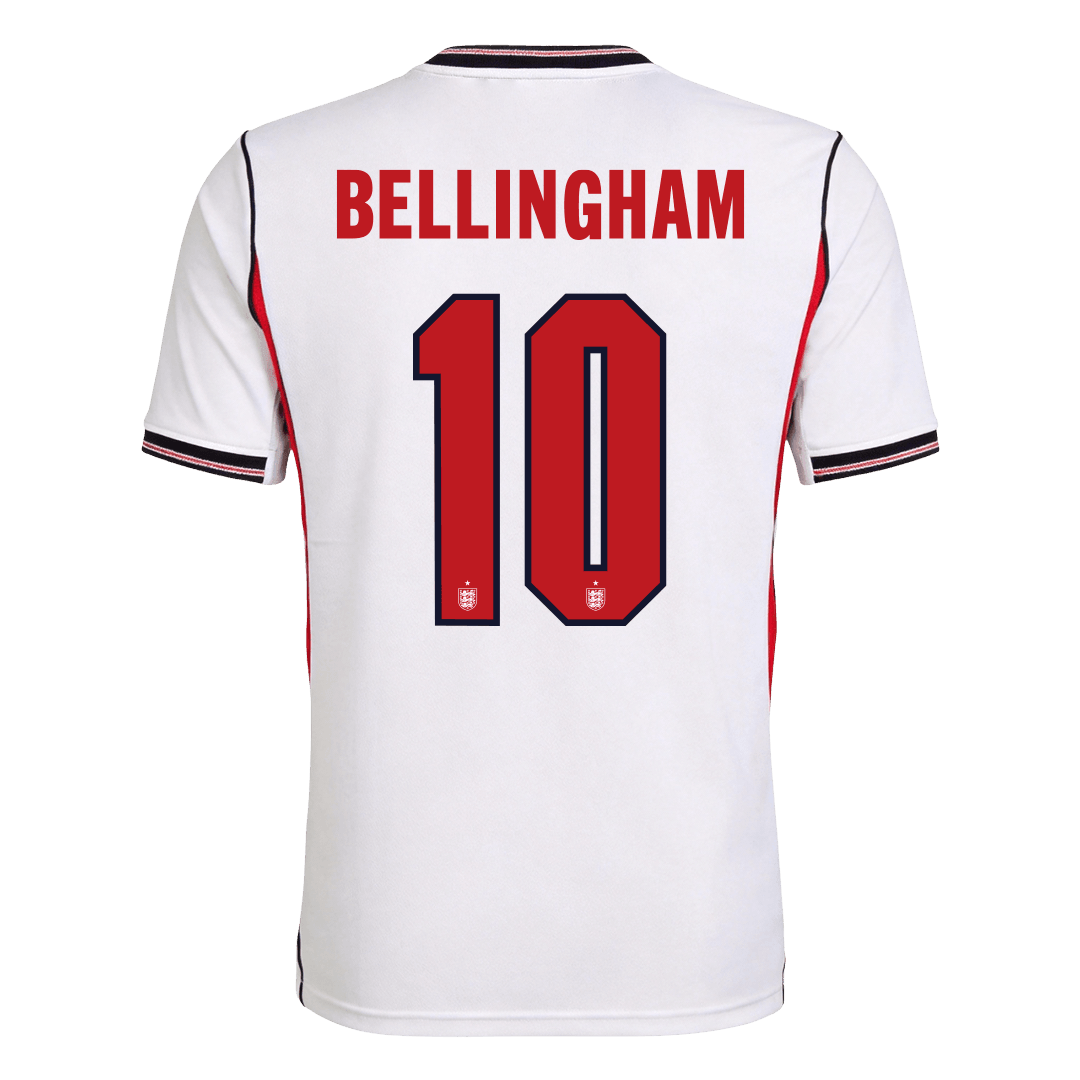 BELLINGHAM #10 England Casa Copa do Mundo Camisa 2026 Branco - camisola de futebol para adeptos em - imagem 3