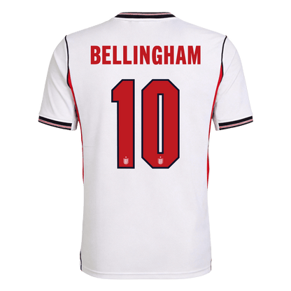 BELLINGHAM #10 England Casa Copa do Mundo Camisa 2026 Branco - camisola de futebol para adeptos em - imagem 3