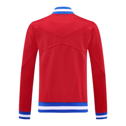 Atletico Madrid Conjunto Casaco(Blusão+Calça) Formação Blusão 2025/26 Vermelho
