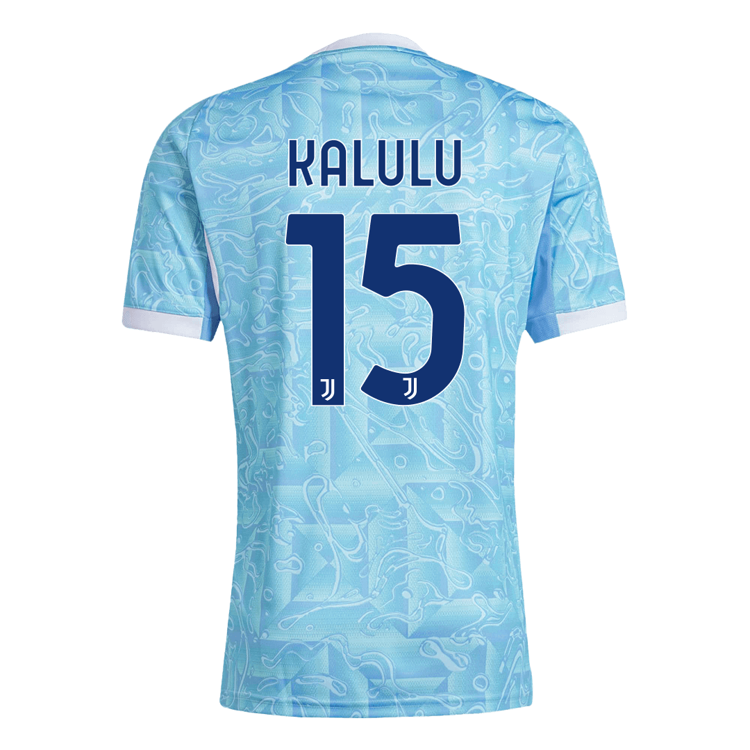 KALULU #15 Juventus Fora Camisa 2025/26 Azul